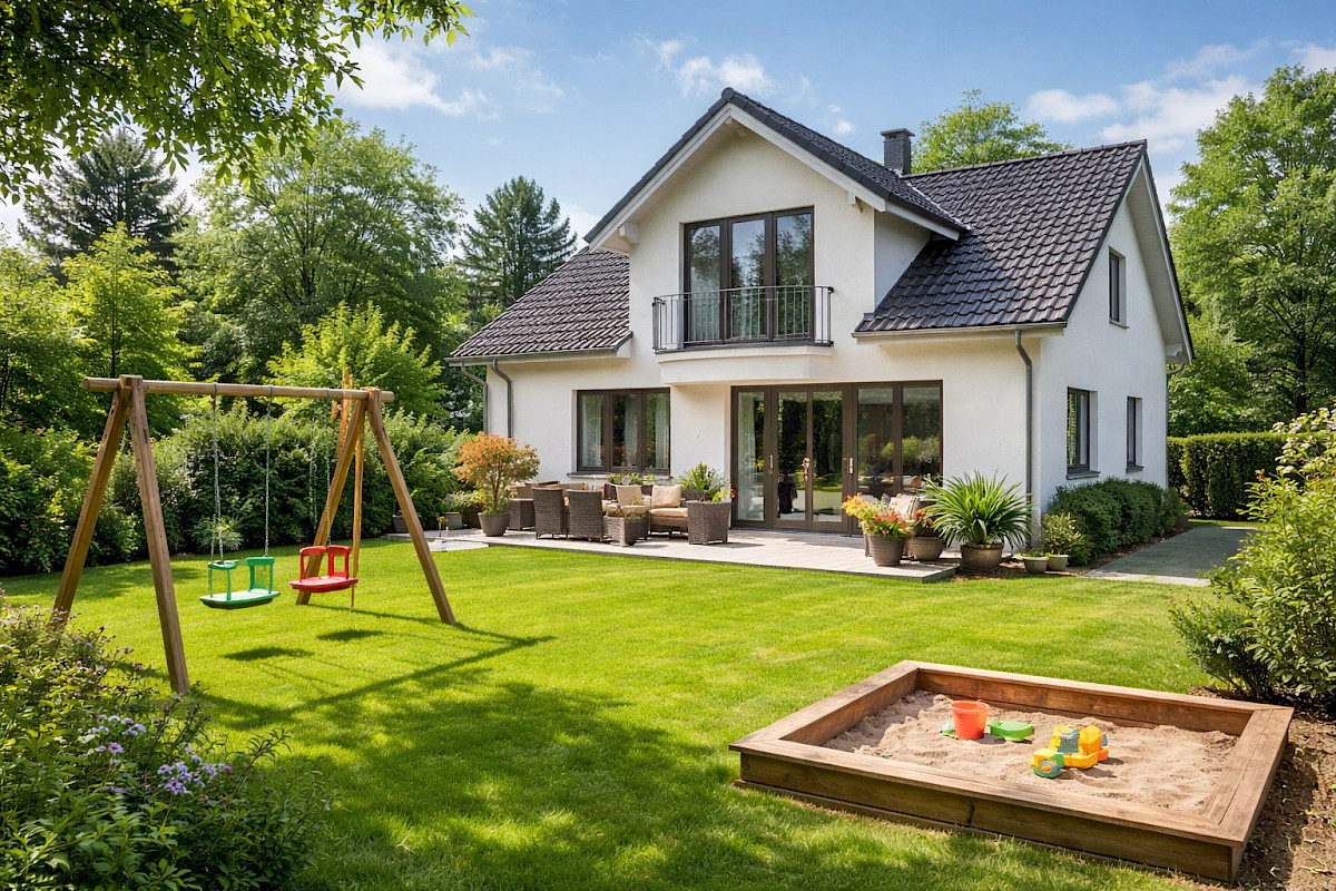 Wohnhaus-freistehend